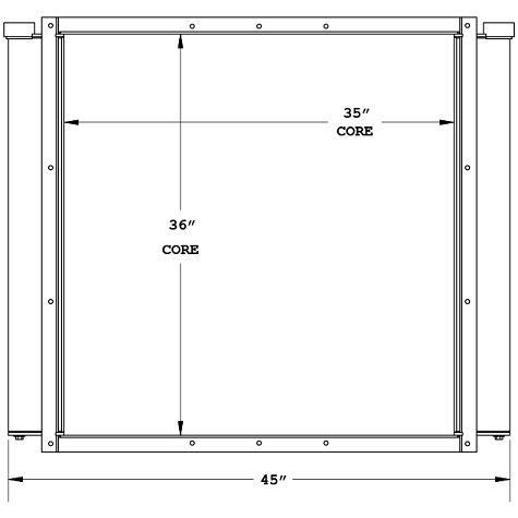 280186 - Industrial Charge Air Cooler Charge Air Cooler