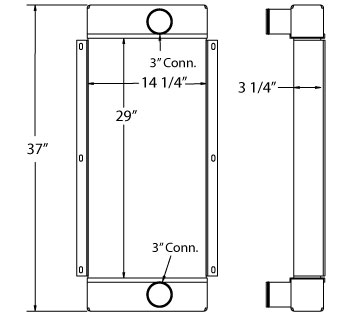 280206 - Industrial  Charge Air Cooler Charge Air Cooler