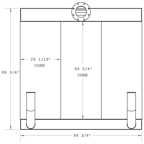 280209 - Caterpillar Charge Air Cooler Charge Air Cooler