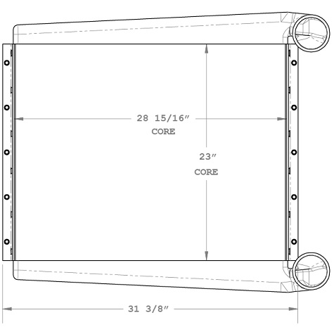 280218 - Volvo A40G Charge Air Cooler Charge Air Cooler