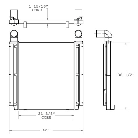 280224 - Industrial Charge Air Cooler Charge Air Cooler