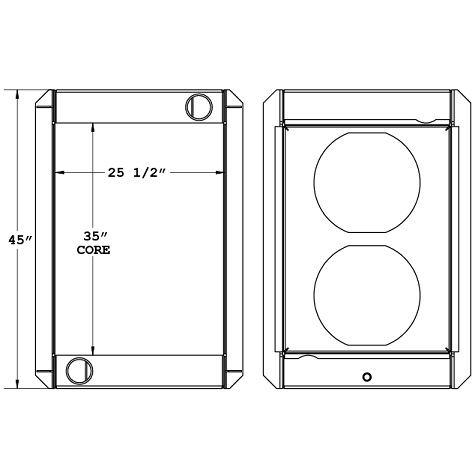 280243 - Industrial Charge Air Cooler Charge Air Cooler