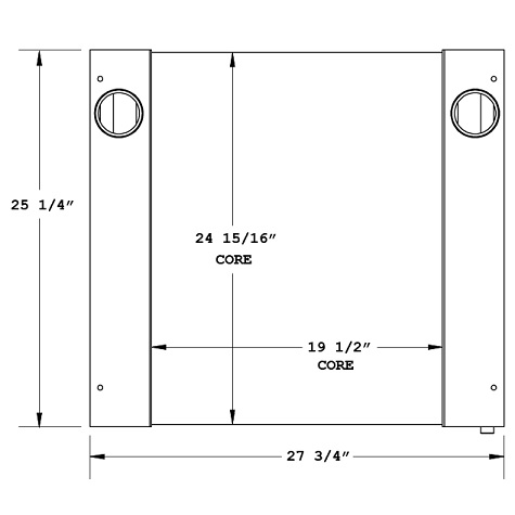 280247 - Industrial Charge Air Cooler Charge Air Cooler