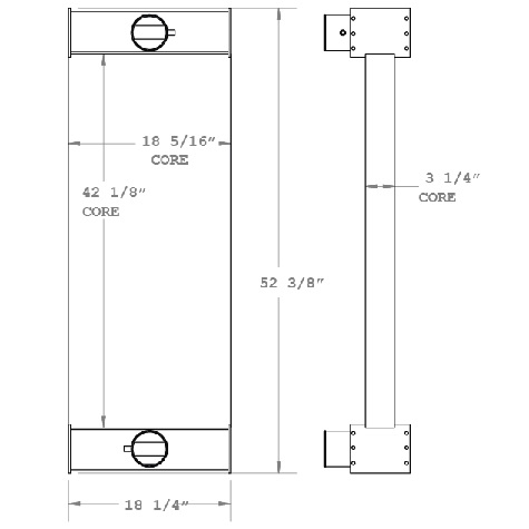 280252 - Industrial Charge Air Cooler Charge Air Cooler