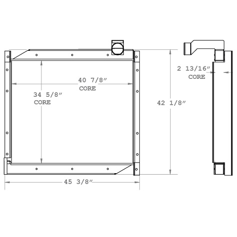 280257 - Industrial Charge Air Cooler Charge Air Cooler