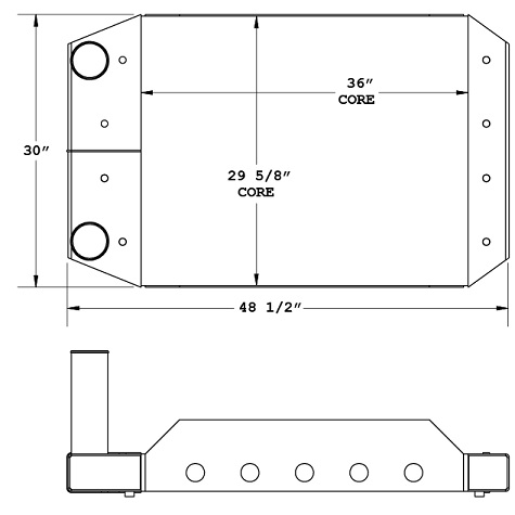 280260 - Industrial Charge Air Cooler Charge Air Cooler