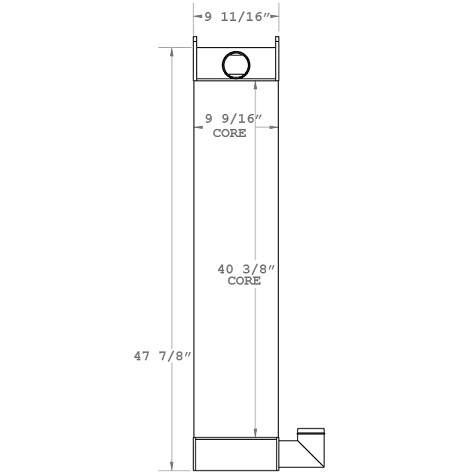 280267 - Ingersoll Rand Charge Air Cooler Charge Air Cooler