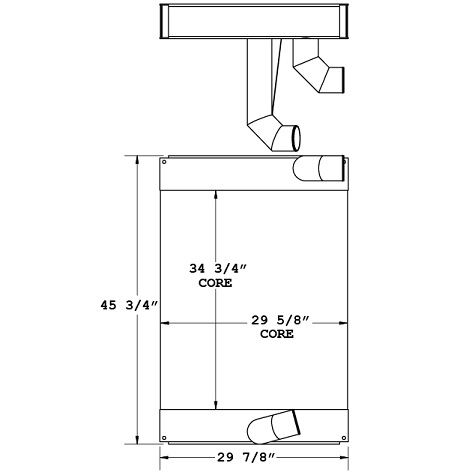 280268 - Industrial Charge Air Cooler Charge Air Cooler