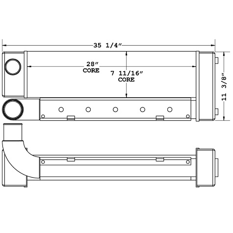 280282 - Industrial Charge Air Cooler Charge Air Cooler