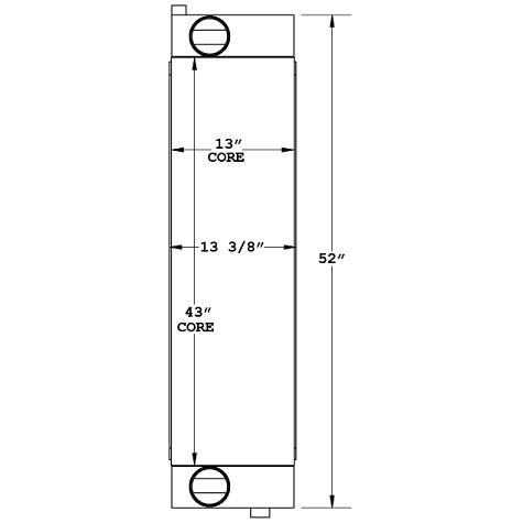 280289 - Taylor Reach Stacker TS 9972 Charge Air Cooler Charge Air Cooler