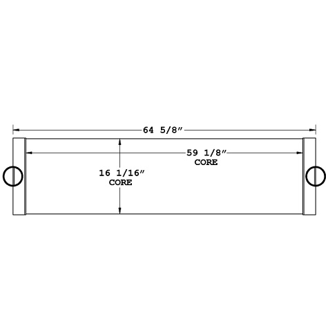 280293 - Rock Crusher Charge Air Cooler Charge Air Cooler