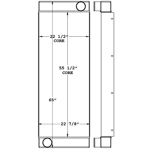 280299 - Generator Charge Air Cooler Charge Air Cooler