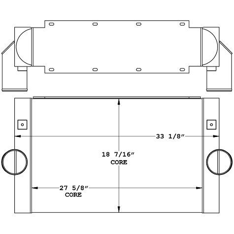 280302 - Sutphen Fire Charge Air Cooler Charge Air Cooler