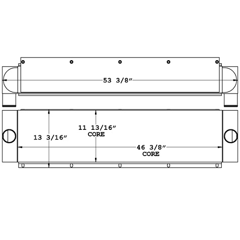 280315 - Ellicott Dredge Charge Air Cooler Charge Air Cooler