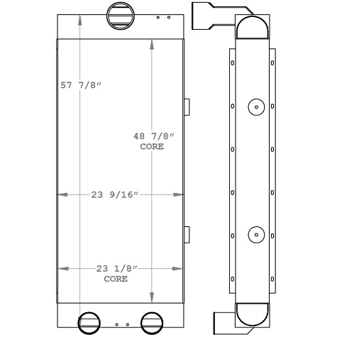 280317 - Custom Piledriver Charge Air Cooler Charge Air Cooler