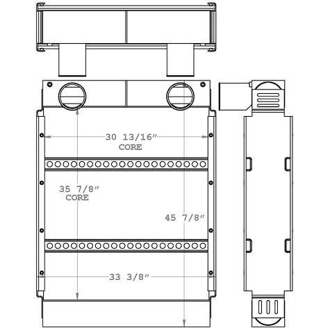 280323 - Train Charge Air Cooler Charge Air Cooler