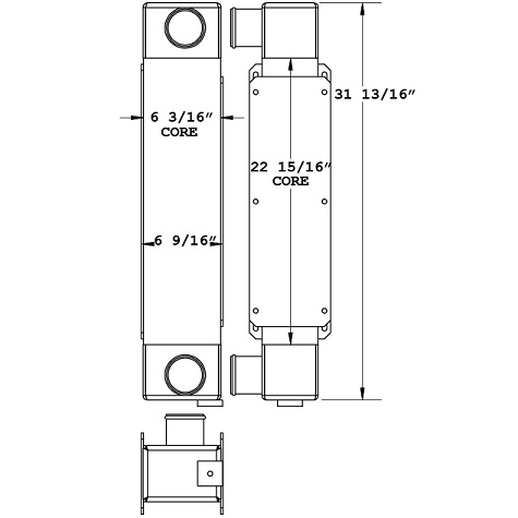 280355 - Mining Equipment Charge Air Cooler Charge Air Cooler