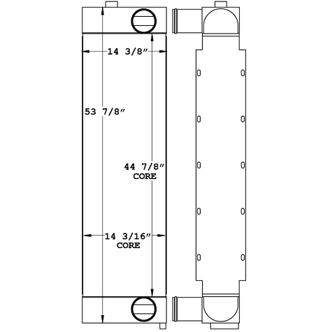 280361 - Industrial Charge Air Cooler Charge Air Cooler