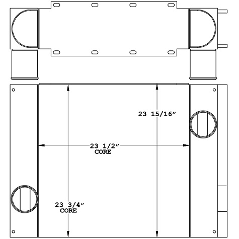 280372 - Industrial Charge Air Cooler Charge Air Cooler