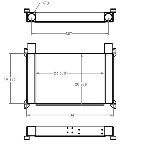 280380 - Industrial Charge Air Cooler Charge Air Cooler