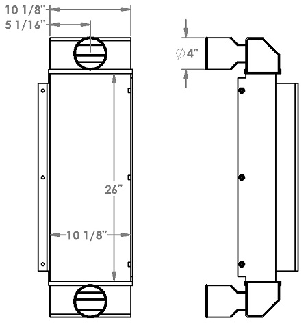 280395 - Getman Charge Air Cooler Charge Air Cooler