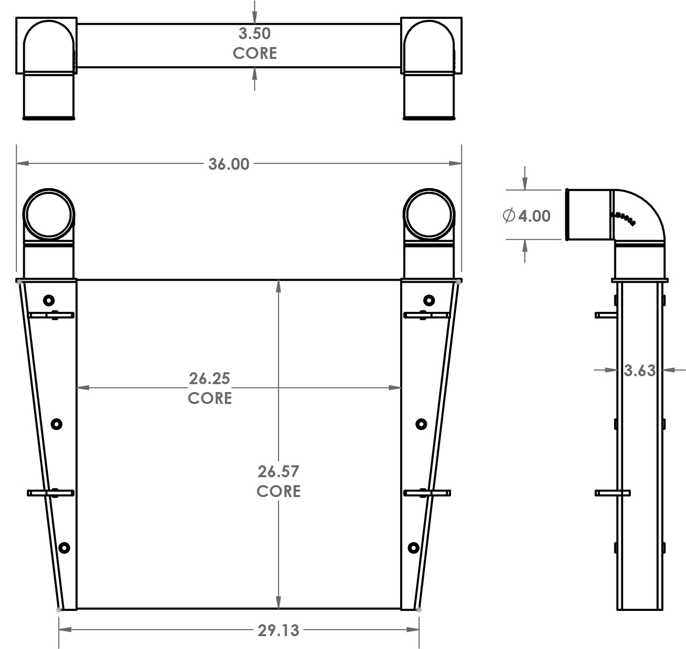 280420 - Industrial Charge Air Cooler Charge Air Cooler