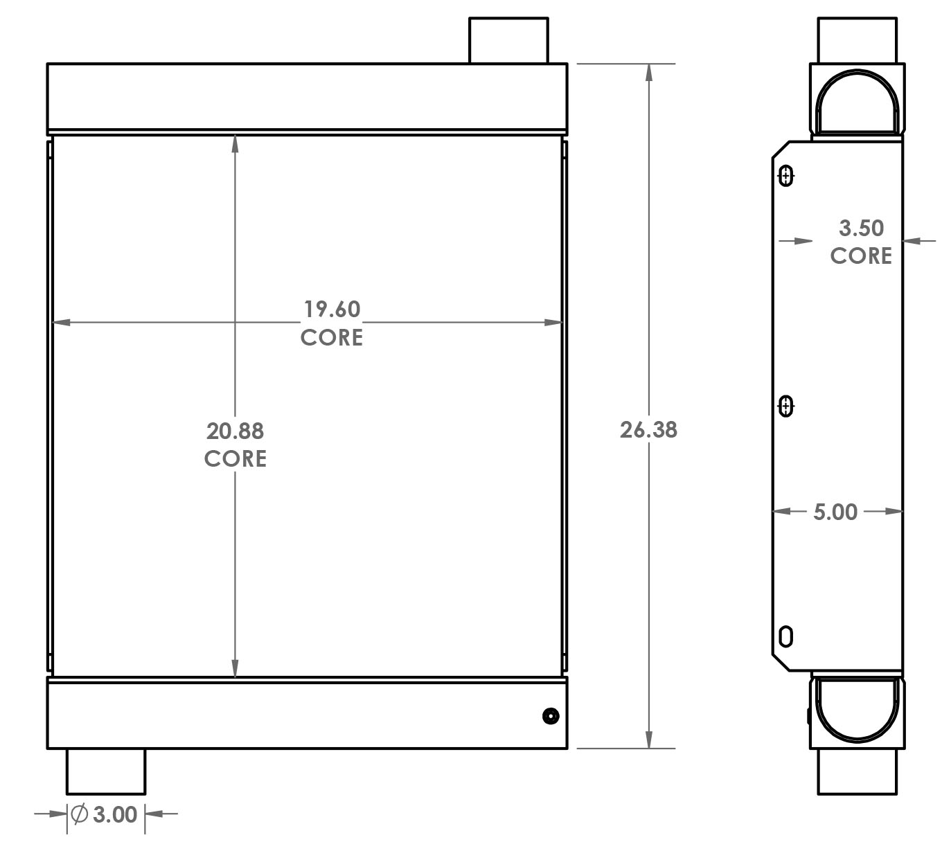 280427 - Air-Rite Compressor Charge Air Cooler Charge Air Cooler