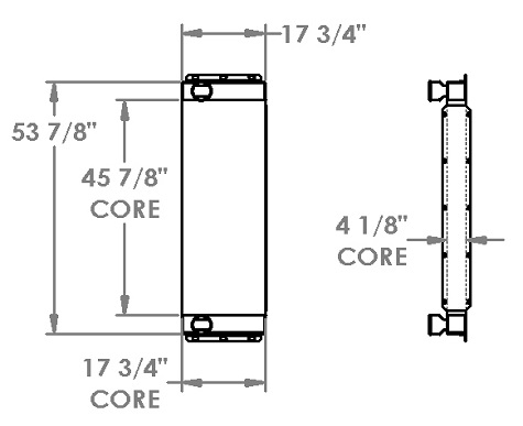 280448 - Industrial Charge Air Cooler Charge Air Cooler