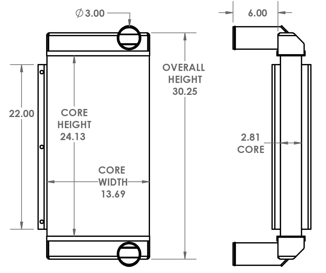 280464 - Industrial Charge Air Cooler Charge Air Cooler