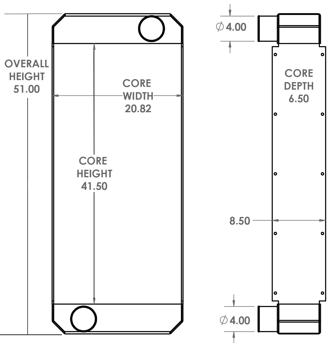 280470 - Industrial Charge Air Cooler Charge Air Cooler