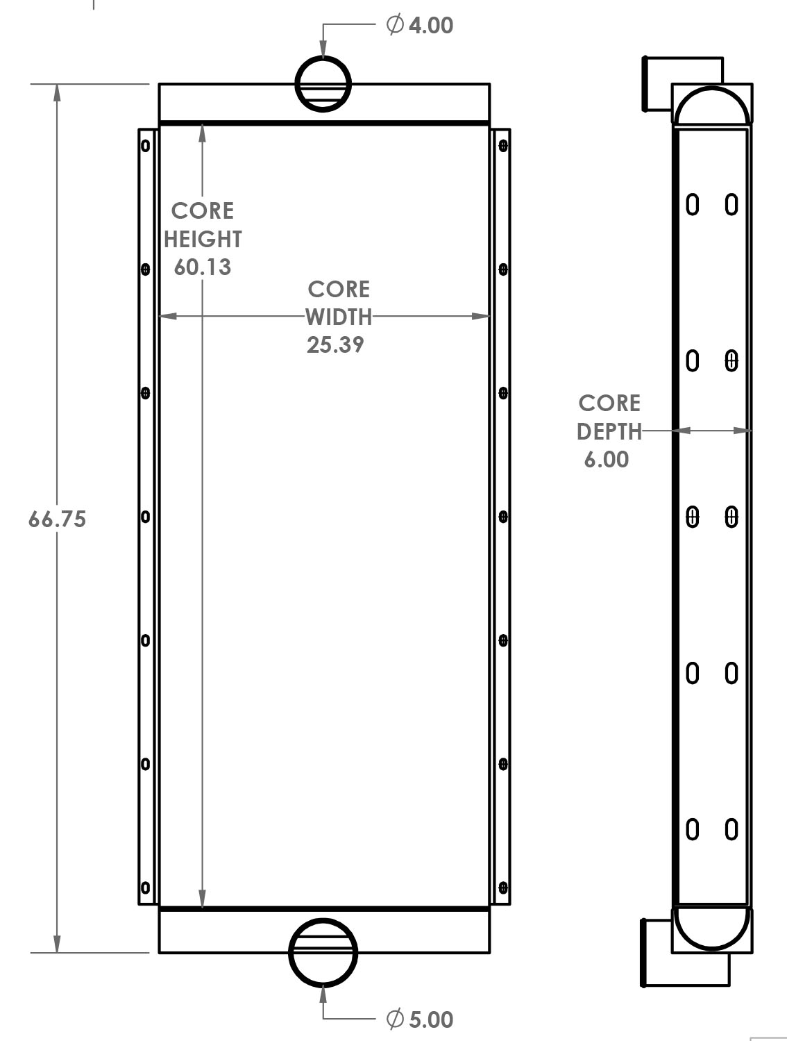 280474 - Industrial Charge Air Cooler Charge Air Cooler