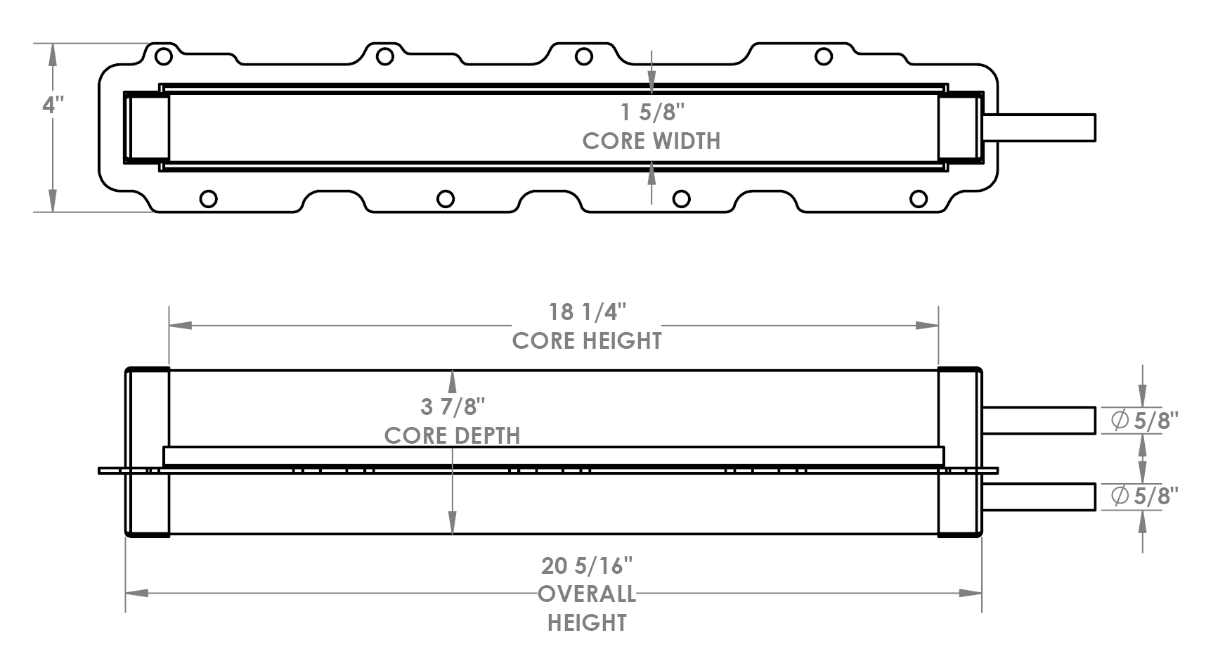 280487 - Volvo L90D Charge Air Cooler Charge Air Cooler