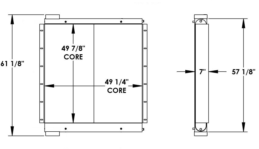 280493 - Industrial Charge Air Cooler Charge Air Cooler