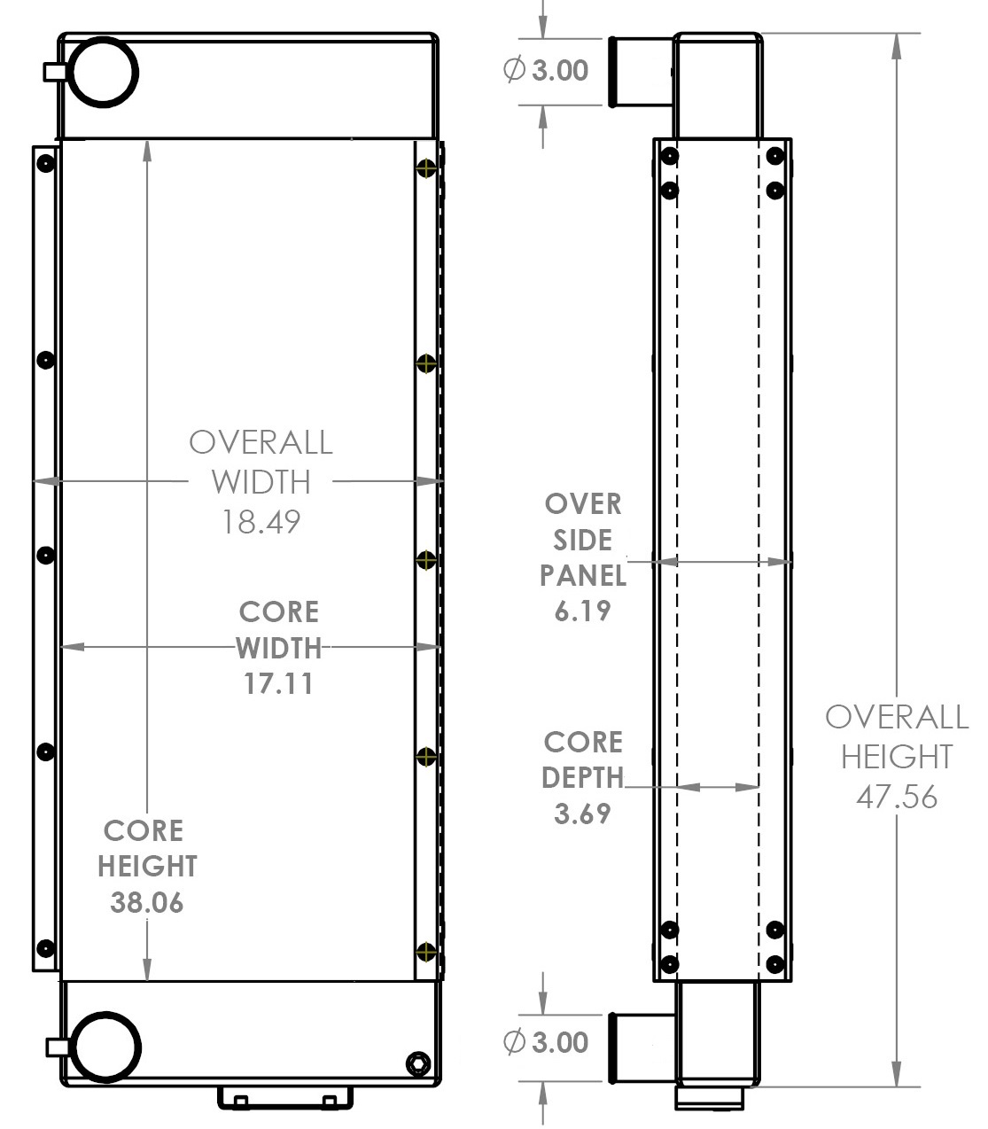 280532 - Industrial Charge Air Cooler Charge Air Cooler