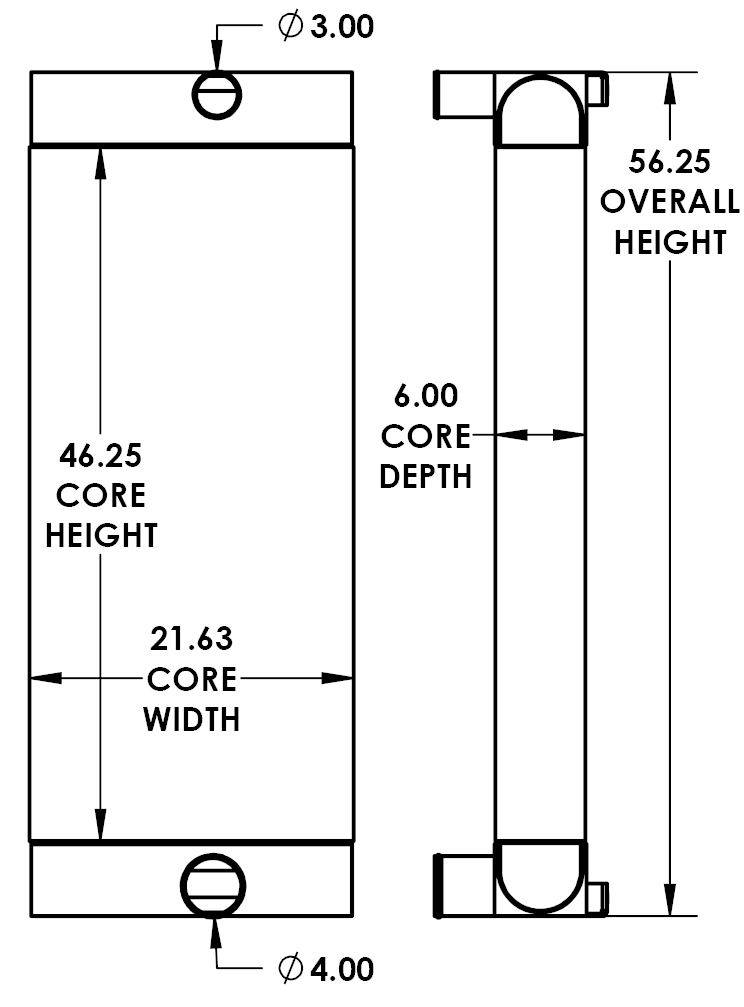 280536 - Industrial Charge Air Cooler Charge Air Cooler