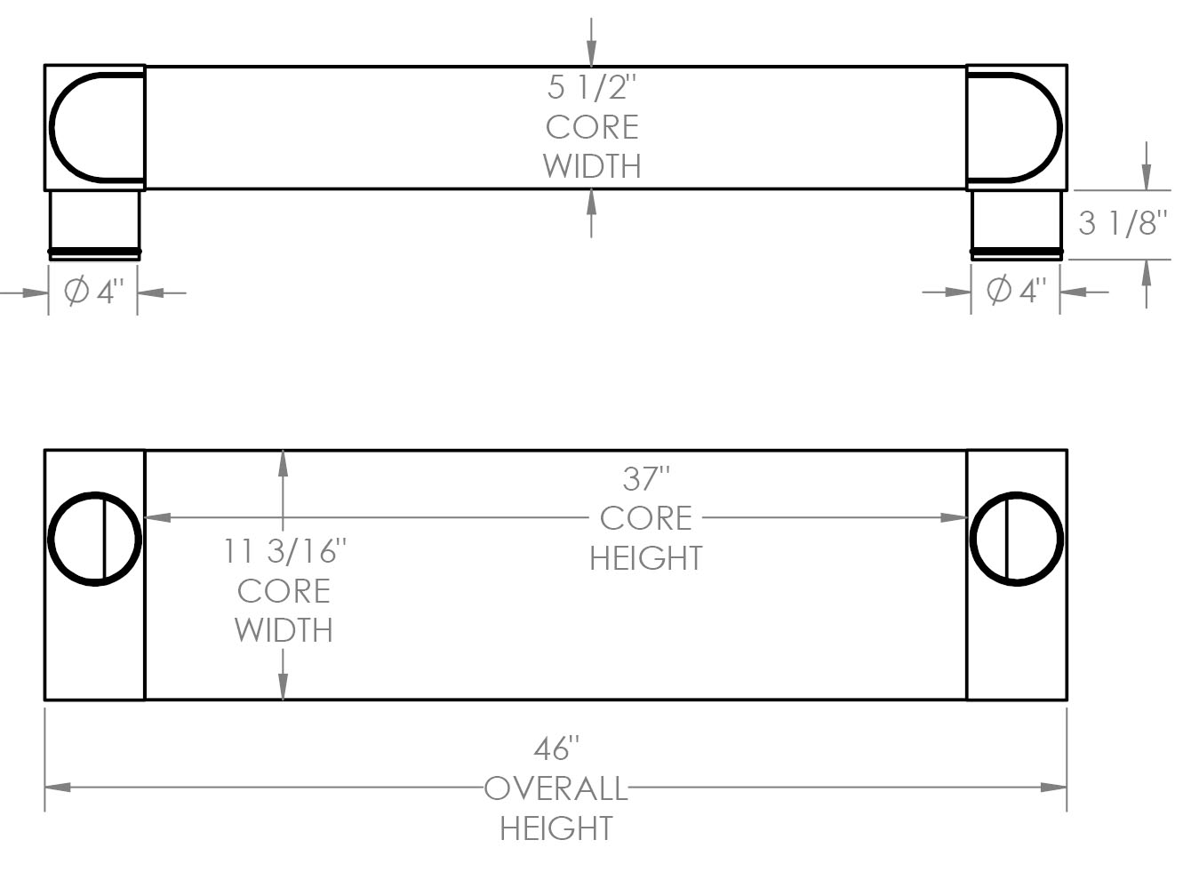 280549 - Industrial Charge Air Cooler Charge Air Cooler