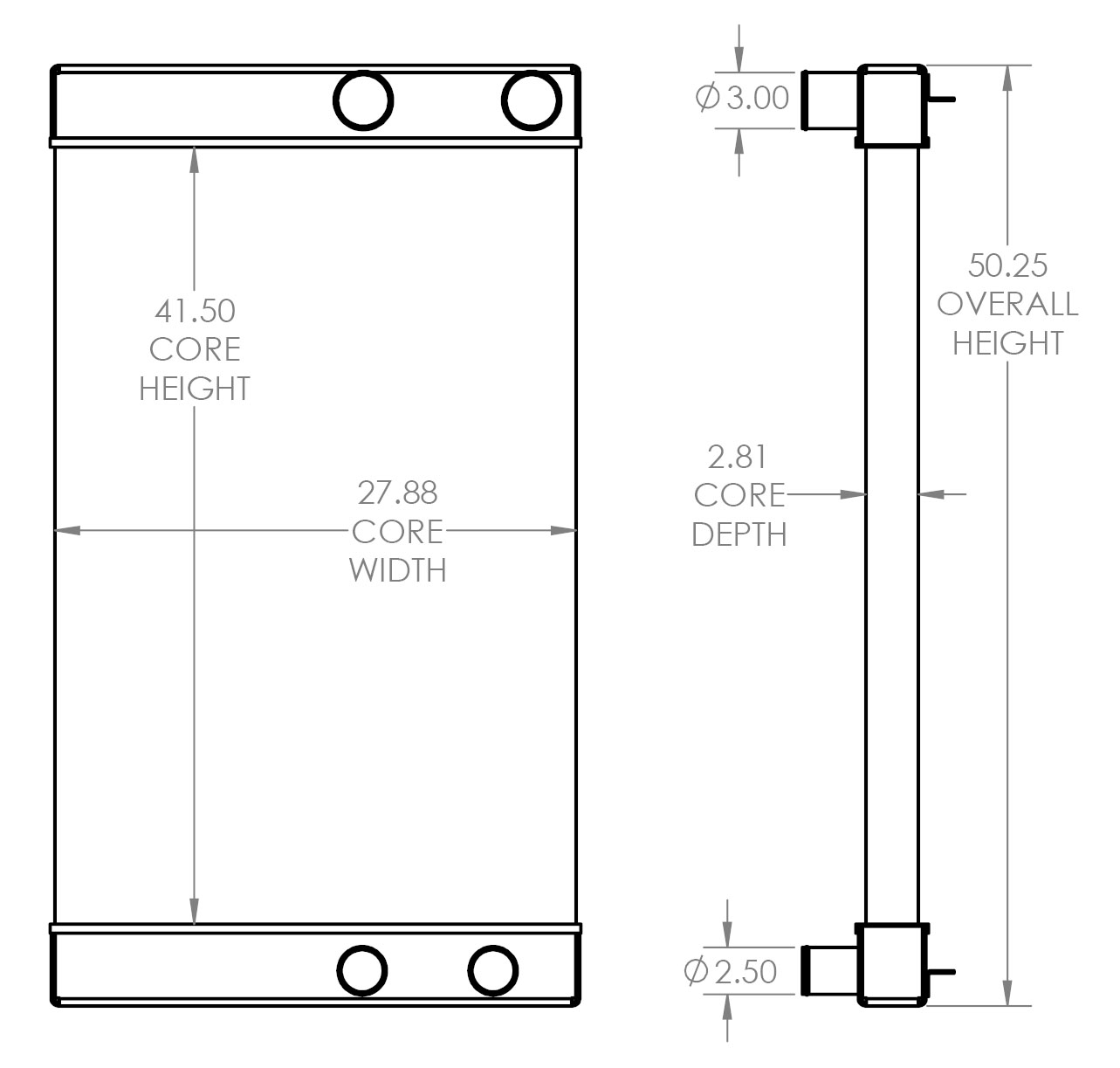 280552 - Generac Charge Air Cooler Charge Air Cooler