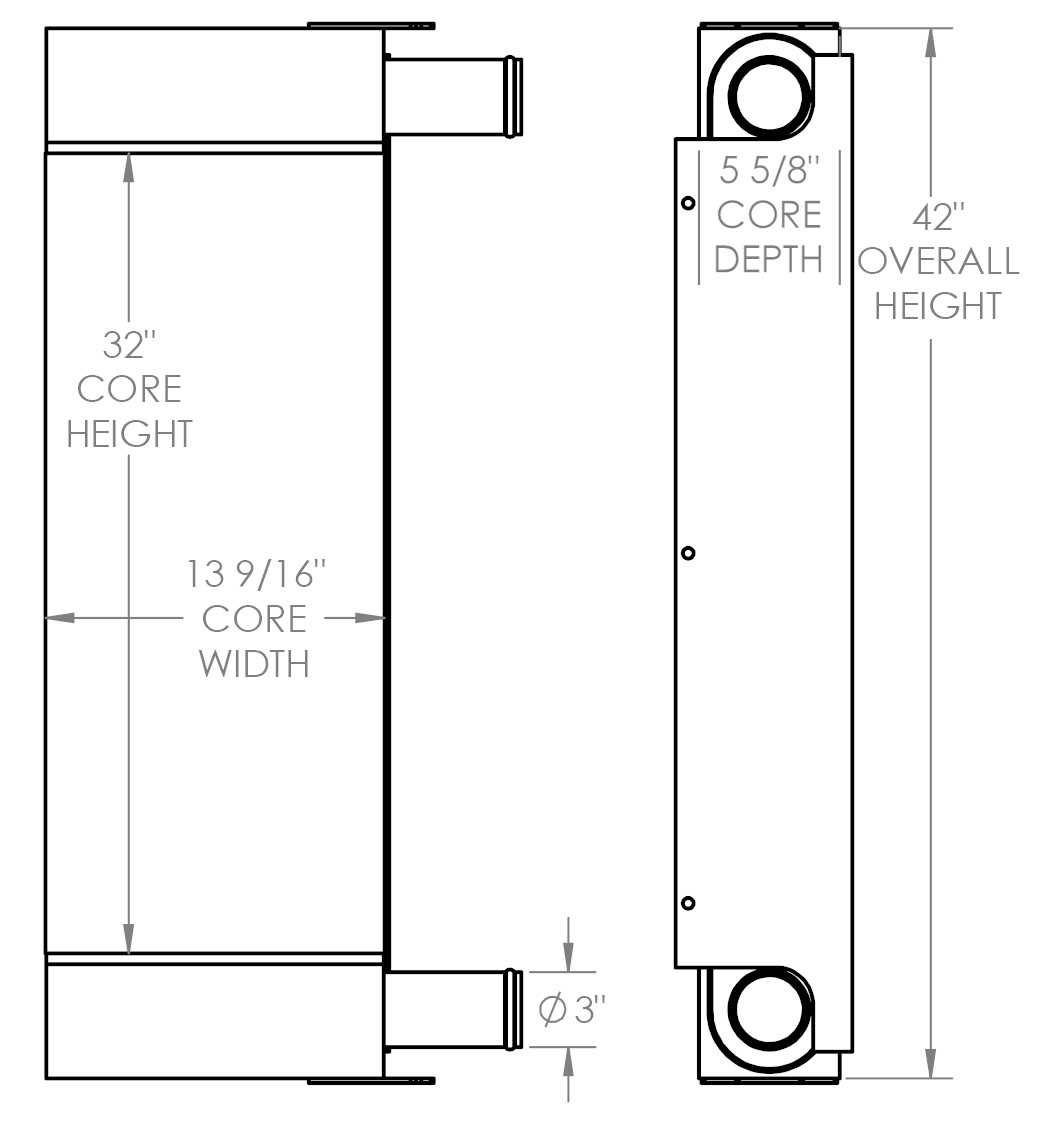 280560 - Caterpillar E11 Charge Air Cooler Charge Air Cooler