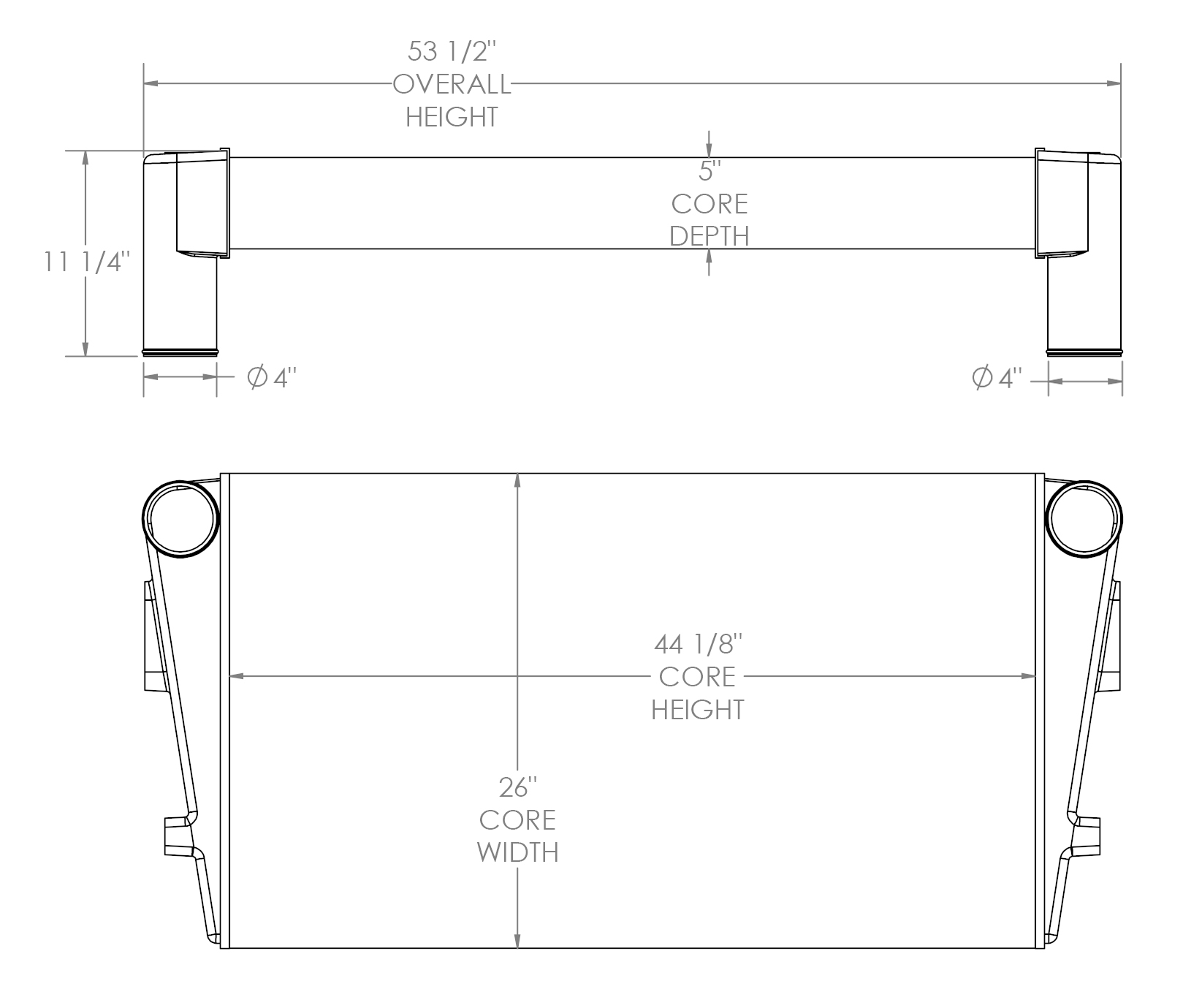 280570 - Caterpillar Charge Air Cooler Charge Air Cooler