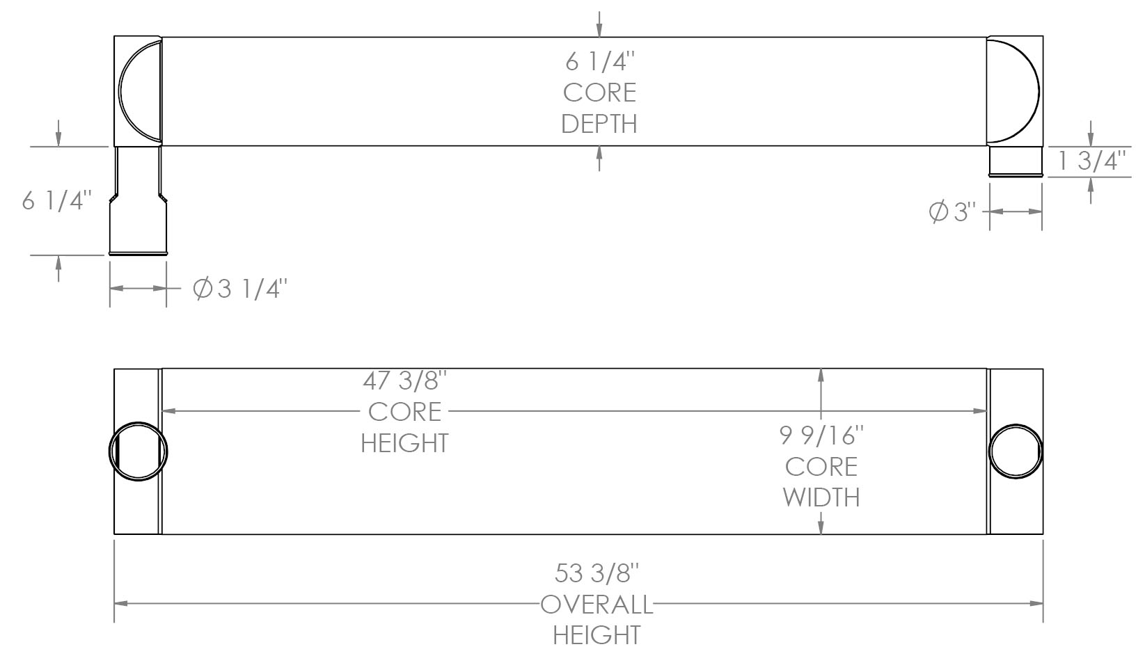 280571 - Caterpillar Charge Air Cooler Charge Air Cooler