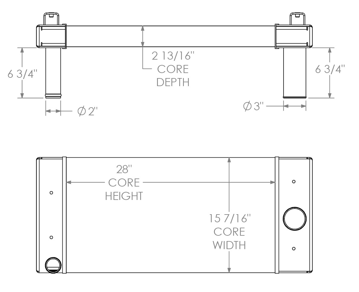 280580 - Industrial Charge Air Cooler Charge Air Cooler