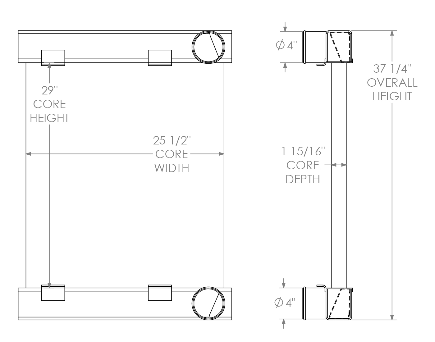 280591 - Industrial Charge Air Cooler Charge Air Cooler