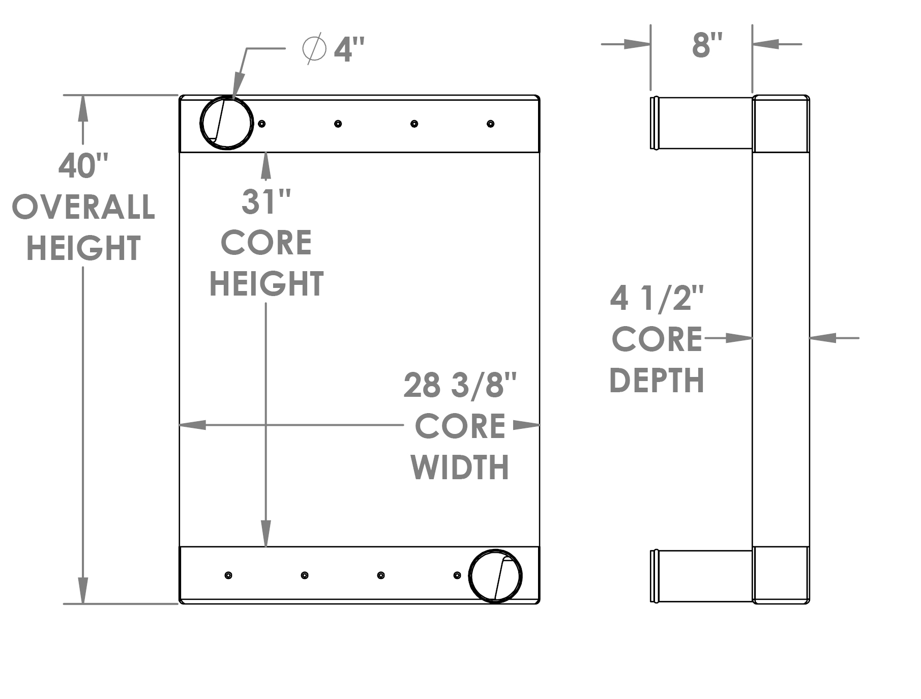 280601 - Dewind Charge Air Cooler Charge Air Cooler