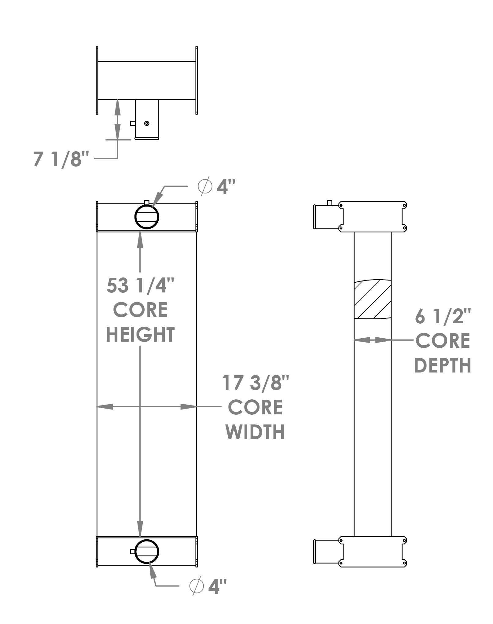 280608 - Caterpillar Genset Charge Air Cooler Charge Air Cooler