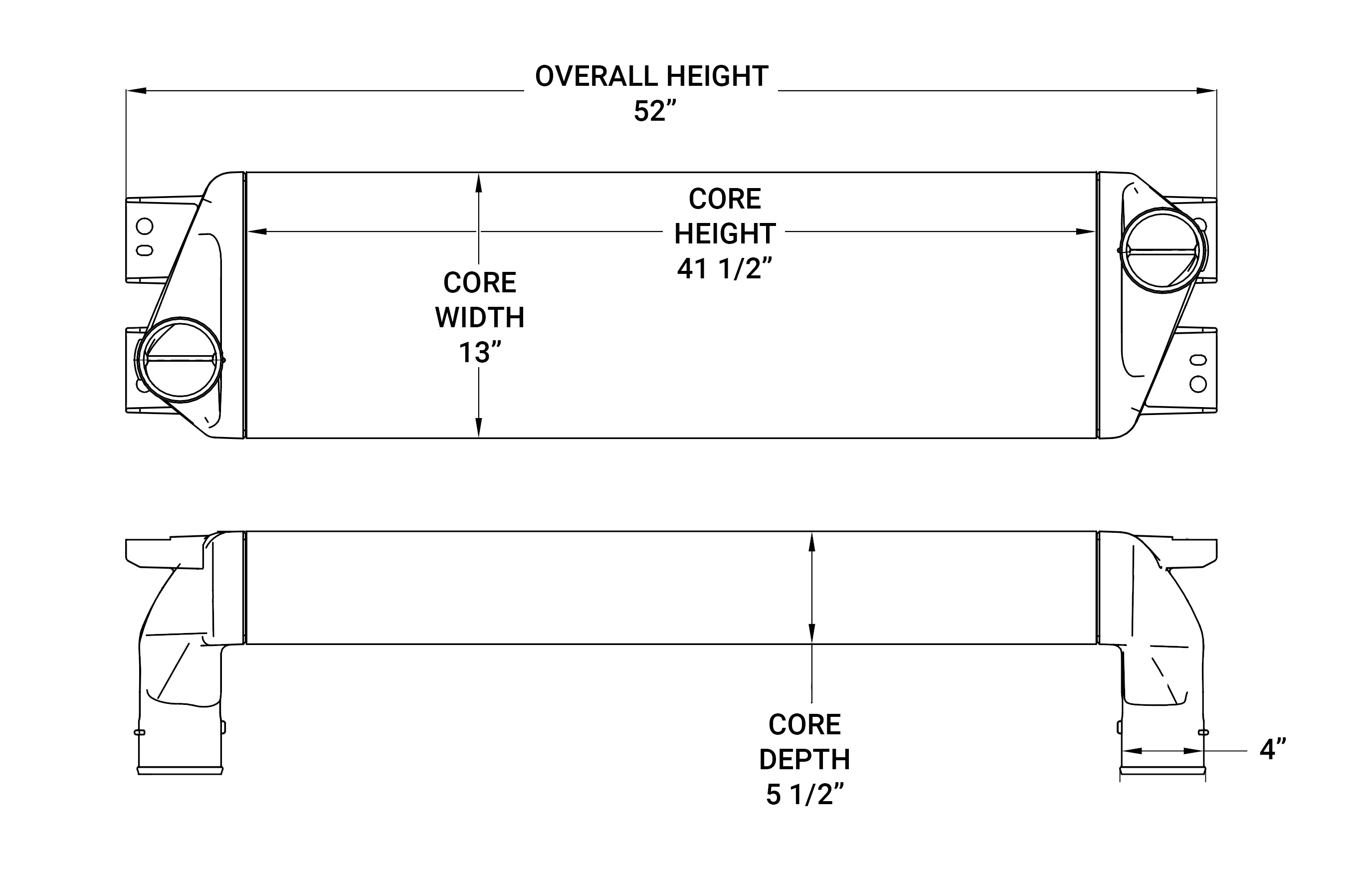 280618 - Caterpillar 980 Charge Air Cooler Charge Air Cooler