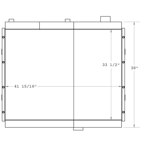 290005 - Ingersoll Rand Combination Cooler Combo Unit