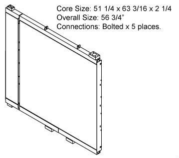 290012 - Oil Cooler Combination Unit Combo Unit