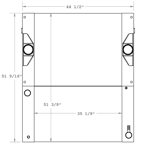 290034 - Radiator and Charge Air Cooler Combo Unit