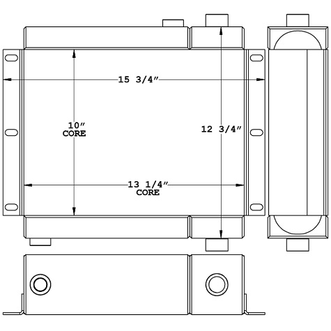 290036 - Radiator / Oil Cooler Combination Unit Combo Unit