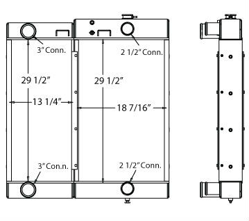 290069 - John Deere Cooling Package Combo Unit